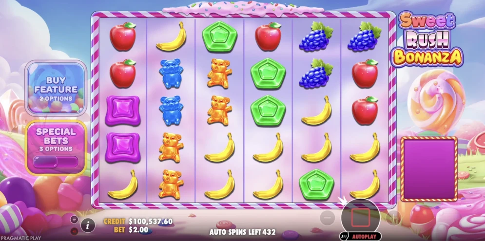 Sweet Rush Bonanza demo
