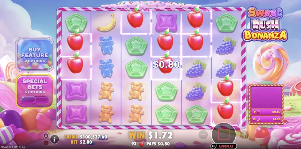 Sweet Rush Bonanza Slot