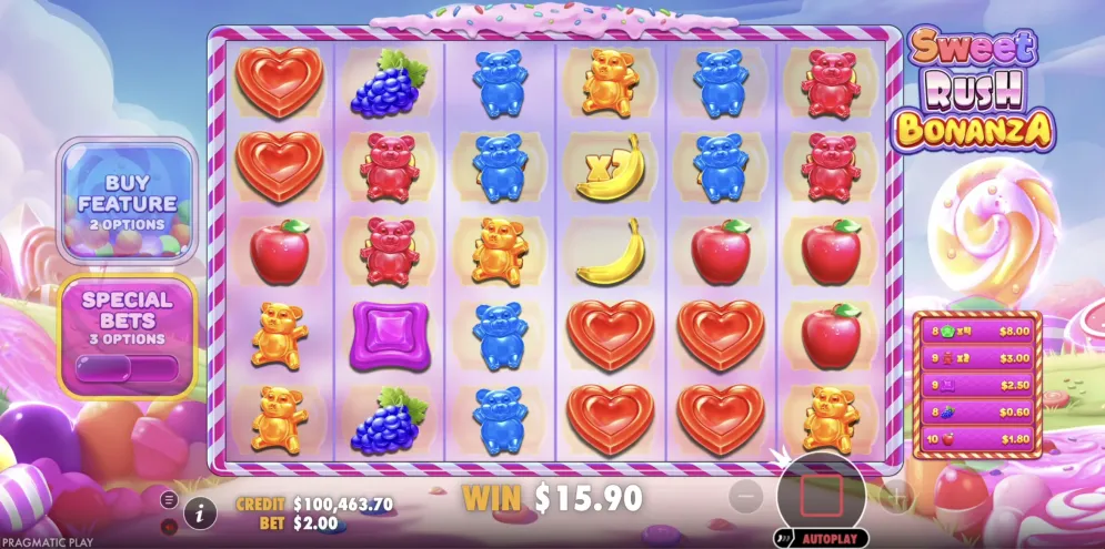 Sweet Rush Bonanza